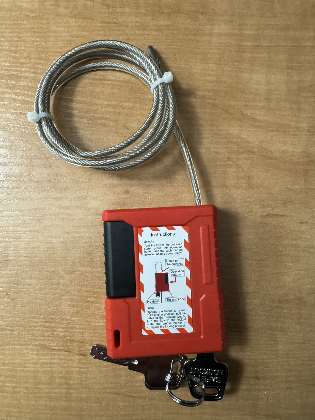 4 мм кабель диаметром 1 м длин – обзор и цена Cable Lock Flexible